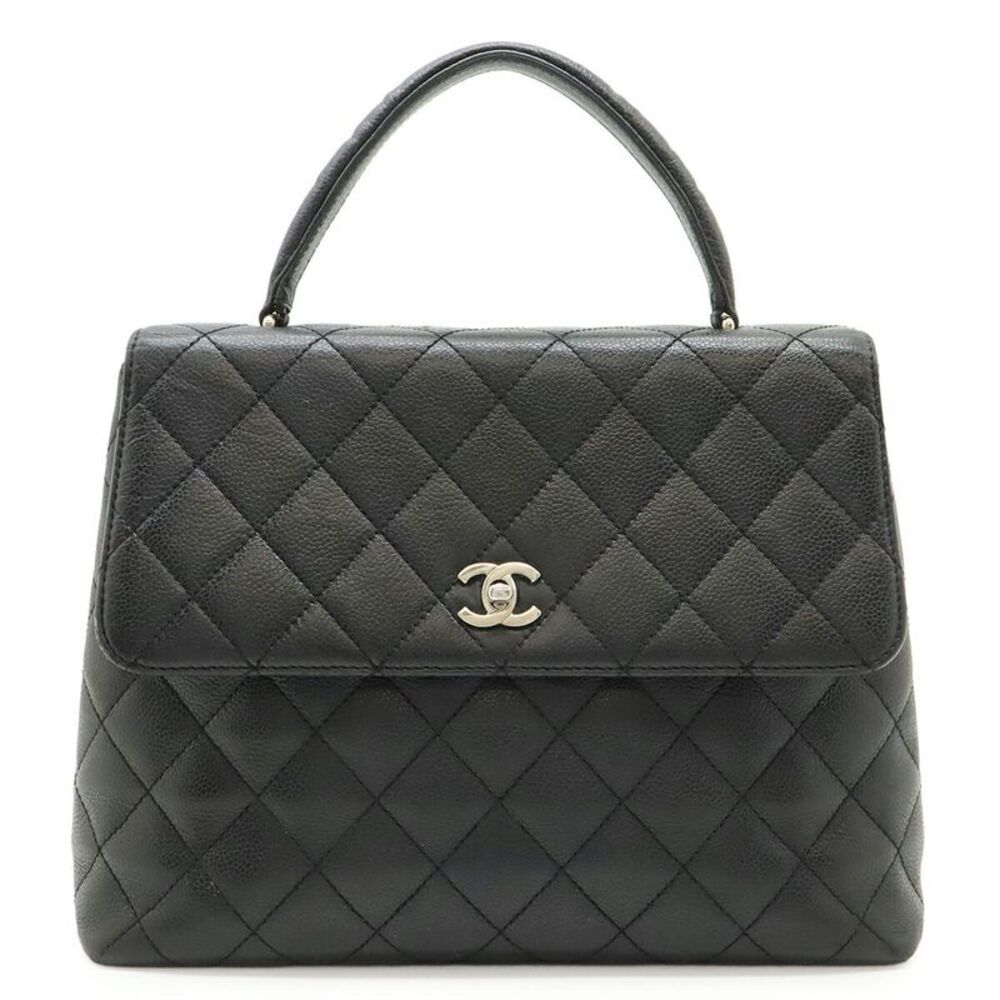 Chanel Caviar Matelasse Coco Mark Flap Handbag